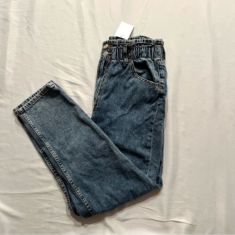 High-Rise Women’s Jeans in Dark Wash Blue